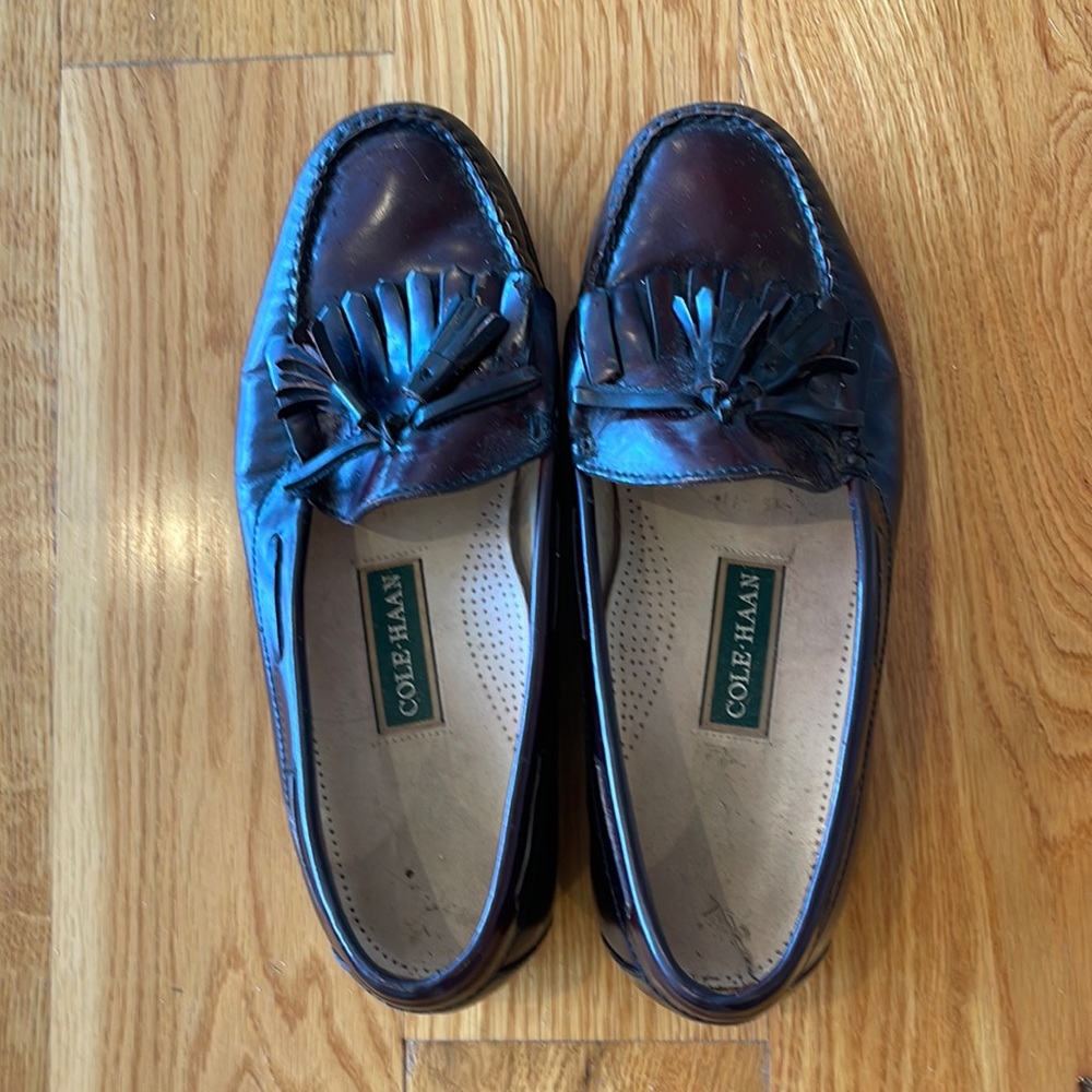 ColeHaan men’s Cordivan tassel loafers